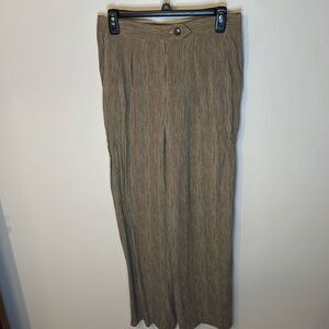 Delah vintage straight leg pleated trousers size 12